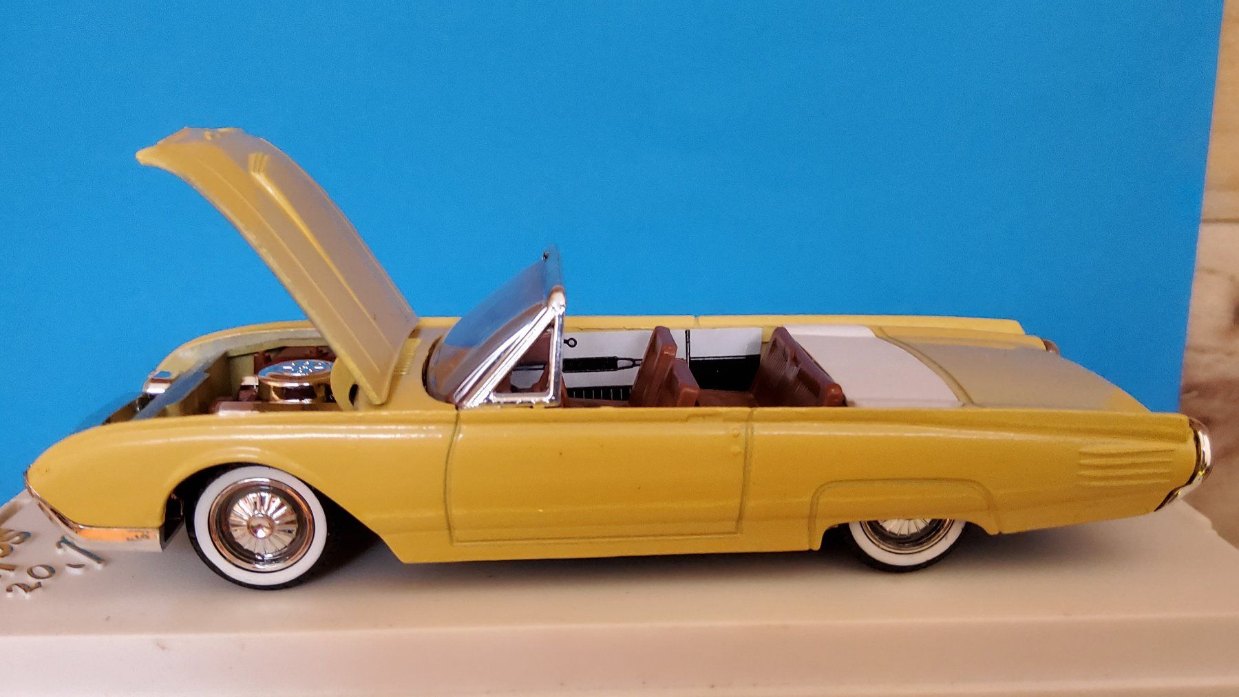 Ford Modellautos: Modellauto FORD THUNDERBIRD Cabriolet 1961 1:43 Solido – Neu (gemäss Beschreibung) aus Grüningen von VENOM59 1