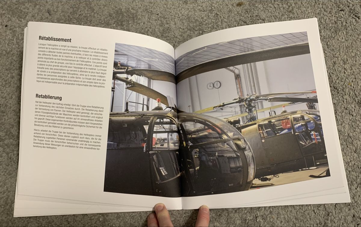 Libri: Alouette III - Schweizer Luftwaffe  – Usato da Esslingen venduto da Gargamel011 3