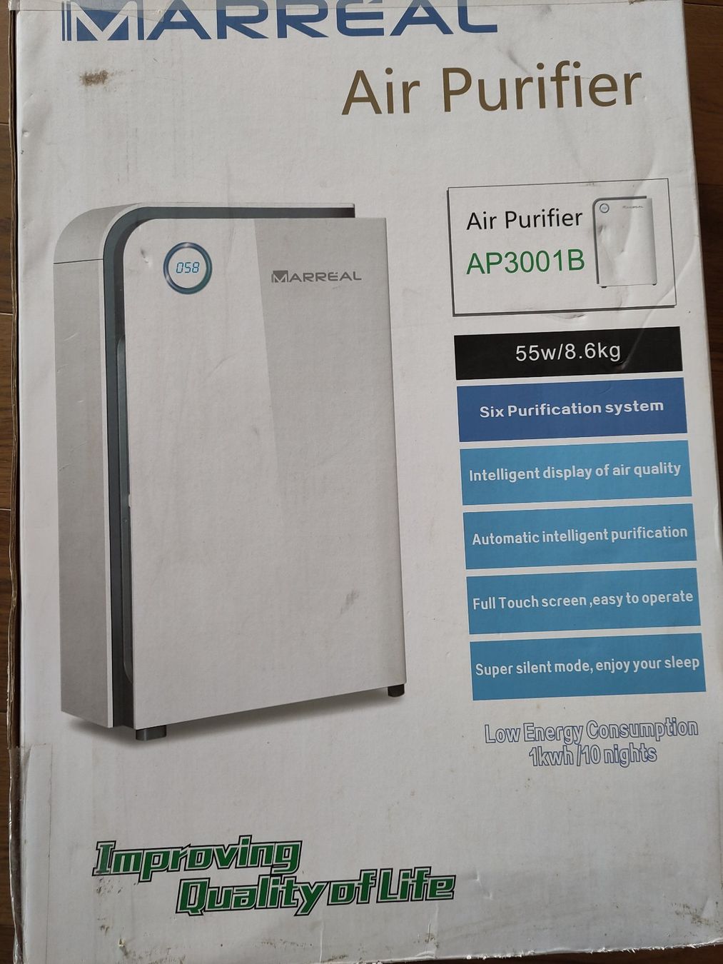Luftreiniger: Marreal Luftreiniger AP3001B - Allergirker + Ersatzfilter – Gebraucht aus Bremblens von kon_pzd7 2