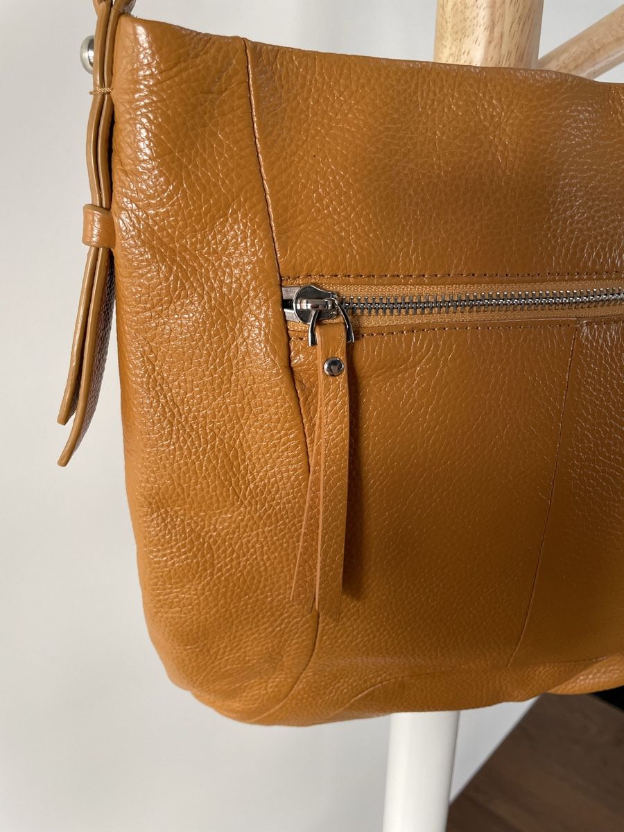 Borse da donna: Ledertasche von Leder Locher, Senfgelb – Usato da Zollikofen venduto da Prosecco7 5