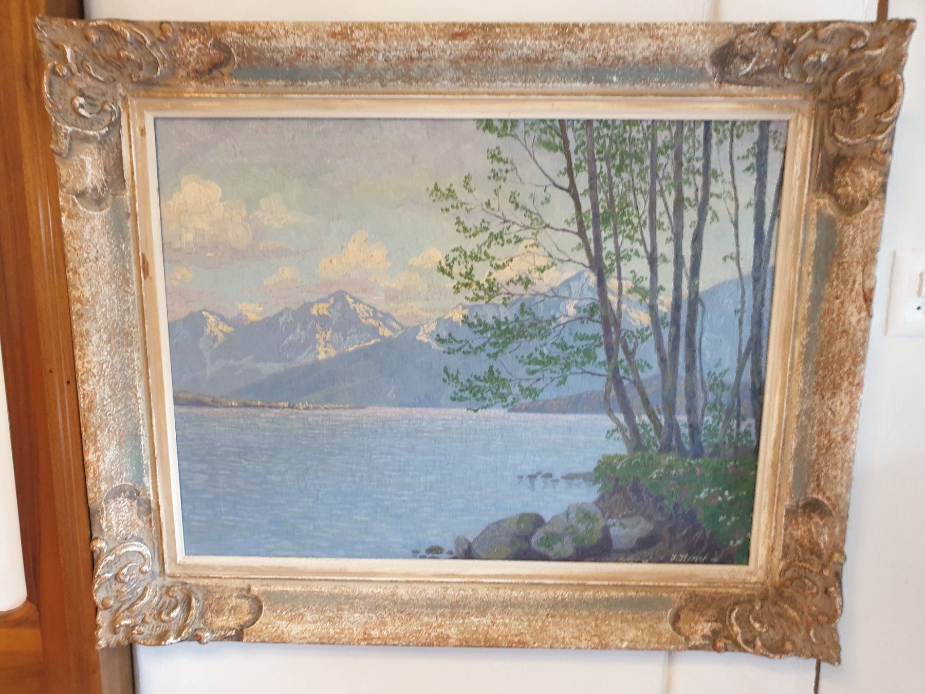 Dipinti: Gemälde von Georg Joseph Keiser – Usato da Winterthur venduto da han_m89f