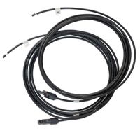 2 x 6m, 6mm² Solarkabel inkl. Solarstecker (MC4-kompatibel)
