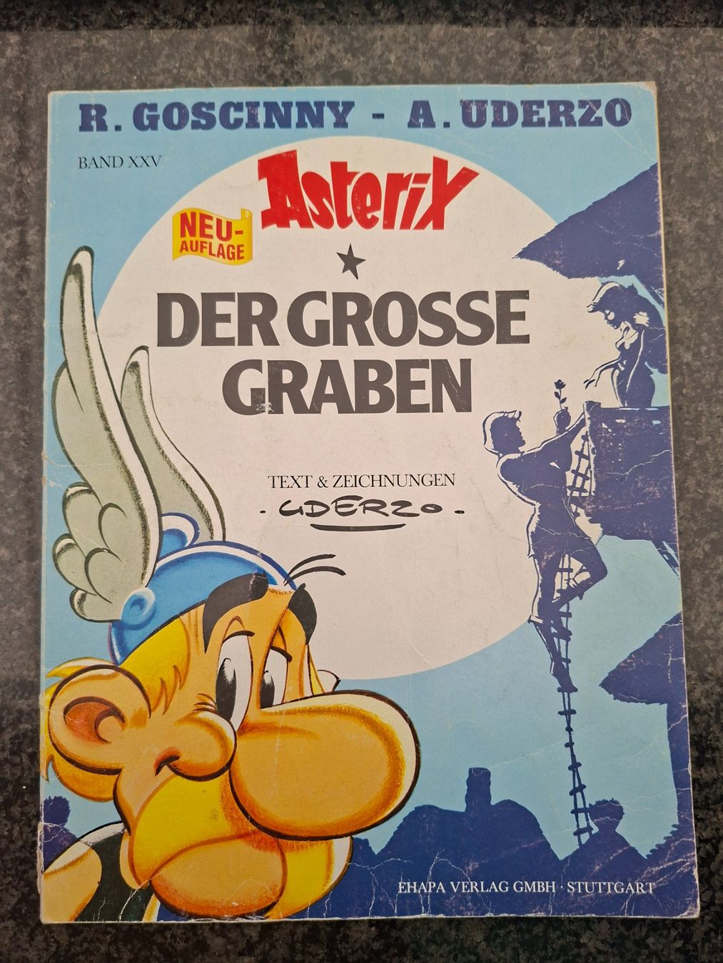 Fumetti: Comic Asterix; Asterix - Der grosse Graben / Band 25 – Usato da Boniswil venduto da Totomat-Lady2