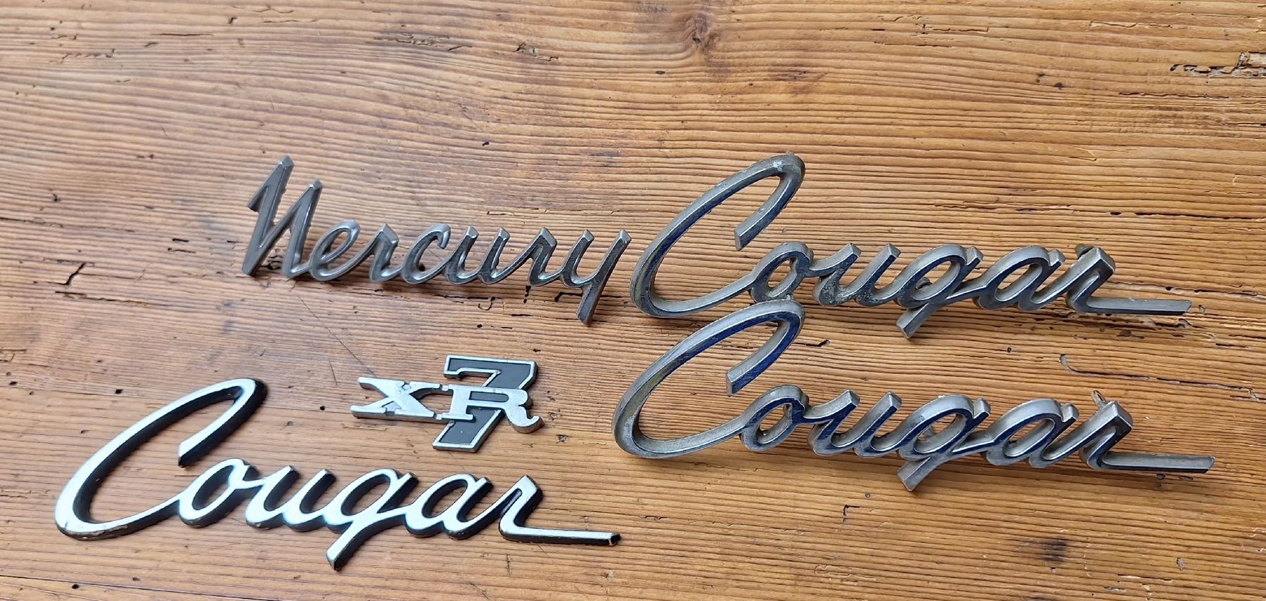 Mercury Tutti pezzi di ricambio auto: Mercury Cougar XR7 Embleme – Usato da Triesen venduto da BLACKSHEEP75 1