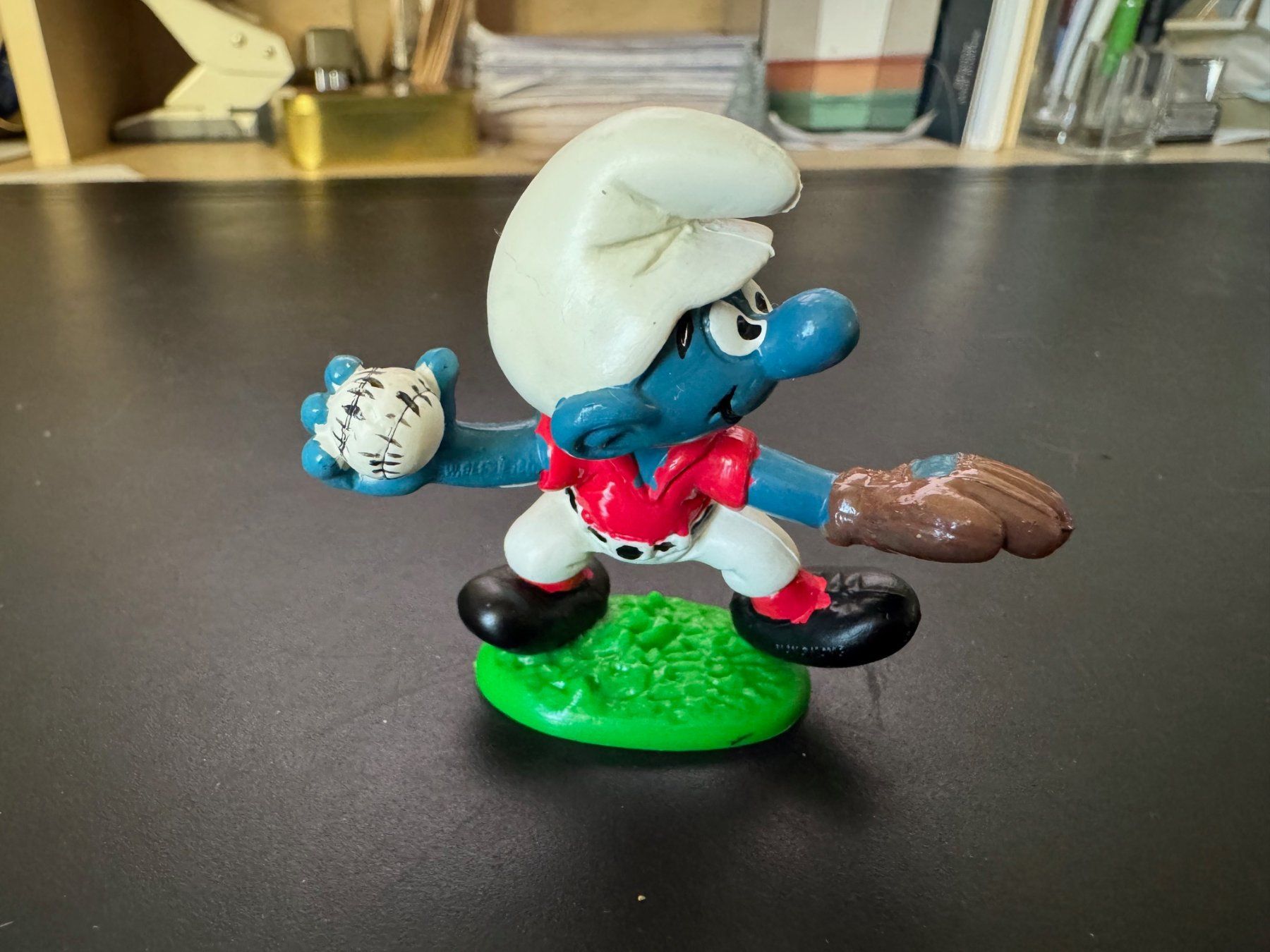 Schleich Spielzeuge: Schtroumpf 20166 Baseball neuf très rare – Neu (gemäss Beschreibung) aus Colombier NE von dim1234