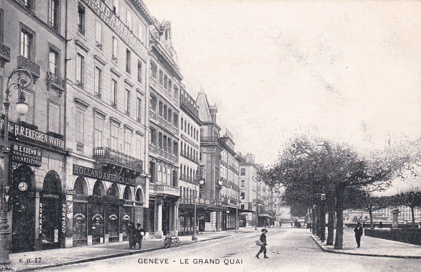 Cartoline postali: Genève - Le Grand Quai – Usato da Cormoret venduto da Pascalll2001