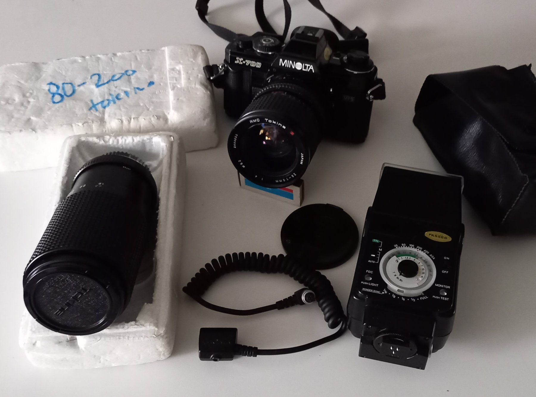 Minolta Fotocamera: Minolta x 700 mit Zubehör – Usato da Greifensee venduto da YMCA1943