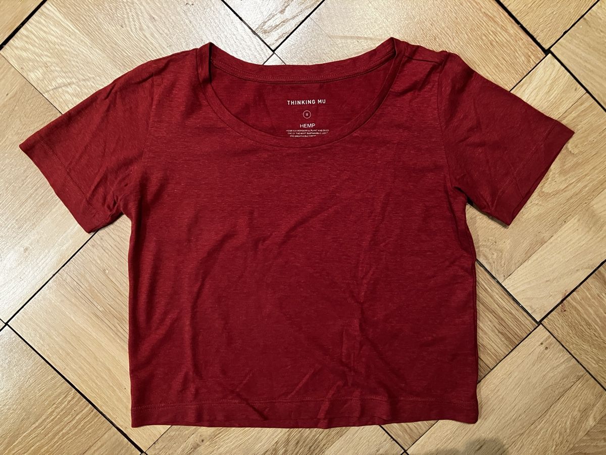 Thinking Mu T-shirt: Thinking Mu Shirt Hanf Rot S – Usato da Zürich venduto da ysk_xn8c