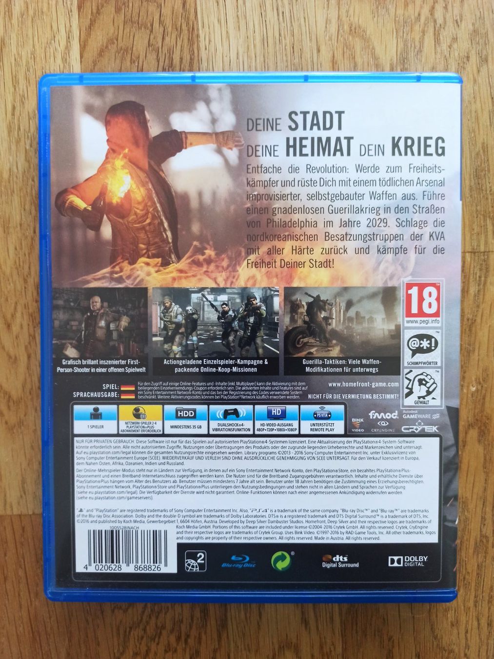 Giochi: Homefront PS4 / PS5 – Usato da Oberweningen venduto da mar_87mx 1
