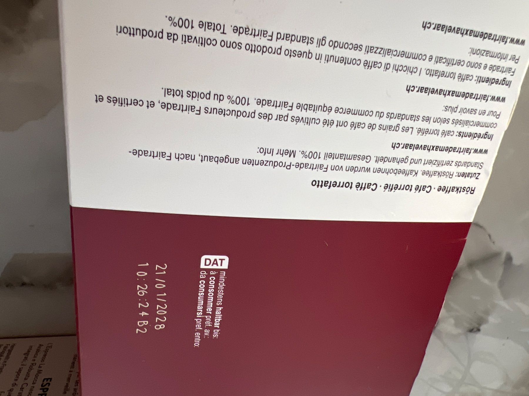 Delizio Aliments & Spécialités: La MOCCA Espresso compatible capsules 2 boxes of 24 – Neuf avec emballage d'origine à Zürich par mik_pbs2 2