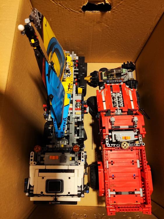 LEGO TECHNIC 42082 scatola aperta GANDE GRU MOBILE