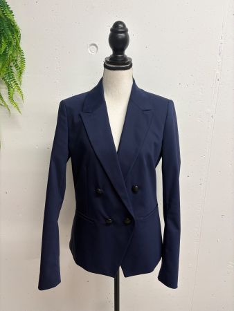 SET doppelreihiger Blazer Gr. 40 blau