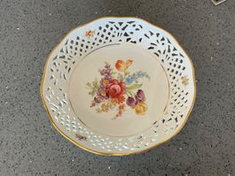 Handbemalte runde Obstschale ( kostenlos. Versand CH )
