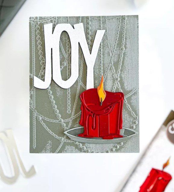 Tim Holtz Schablonen: Tim Holtz Sizzix Thinlits  ** Big Tidings ** – Neu und originalverpackt aus Rubigen von rofi100 7
