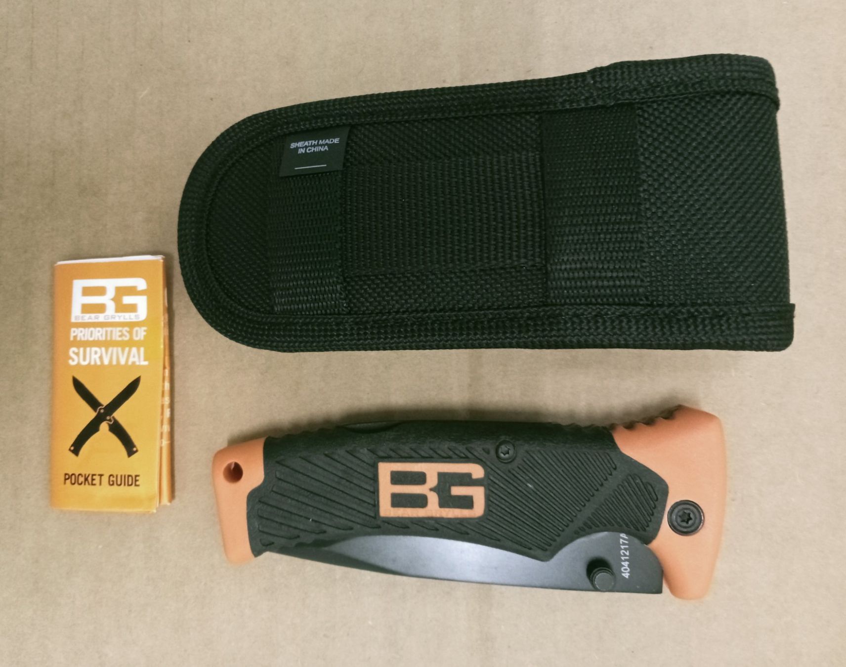 Gerber Accessori: Bear Grylls Survival-Klappmesser, gerade Feinklinge, neu – Nuovo (secondo la descrizione) da thoerigen venduto da grimselcat 2