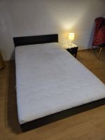 Bettgestell schwarz mit Lattenrost Swing-flex swiss made 