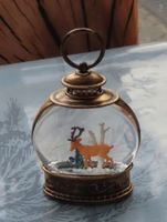 Boule à neige renne de Noël, décoration festive ✨🎄