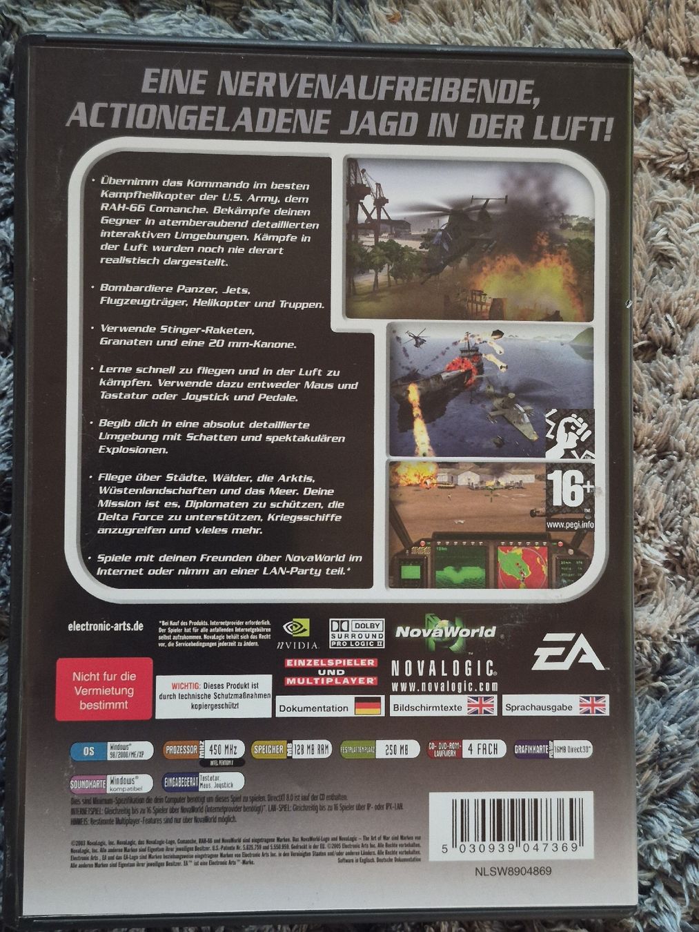 Giochi: Comanche 4 PC CD-ROM - Helikopter Action Spiel – Usato da Vordemwald venduto da Esel04 1