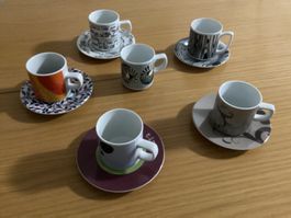 6 Espresso Tassen Pfister Desing