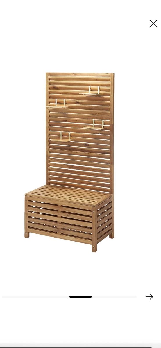 Panchine: Gartenbank mit Wandpaneel – Usato da Schenkon venduto da Charlottenstrasse1 1
