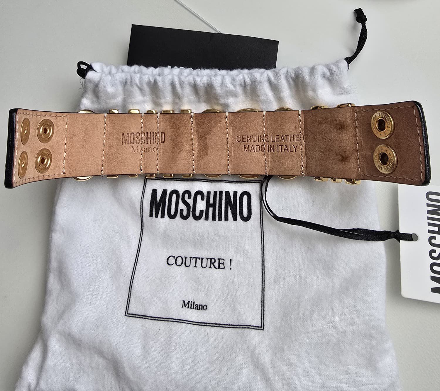 Moschino Bracciali & Braccialetti: Bracelet manchette MOSCHINO – Nuovo e nell'imballaggio originale da Mont-sur-Rolle venduto da Senna85 1