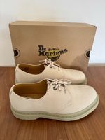 DR. MARTENS 1461 👞 (43) MILLED NUBUCK WP BEIGE NEU & OVP
