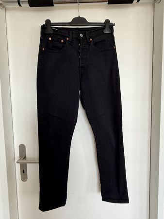 Levi's 501s Skinny Black Jeans  W26 L28