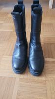 Stiefel Bogner 007 Leder schwarz gefüttert Zustand sehr gut.