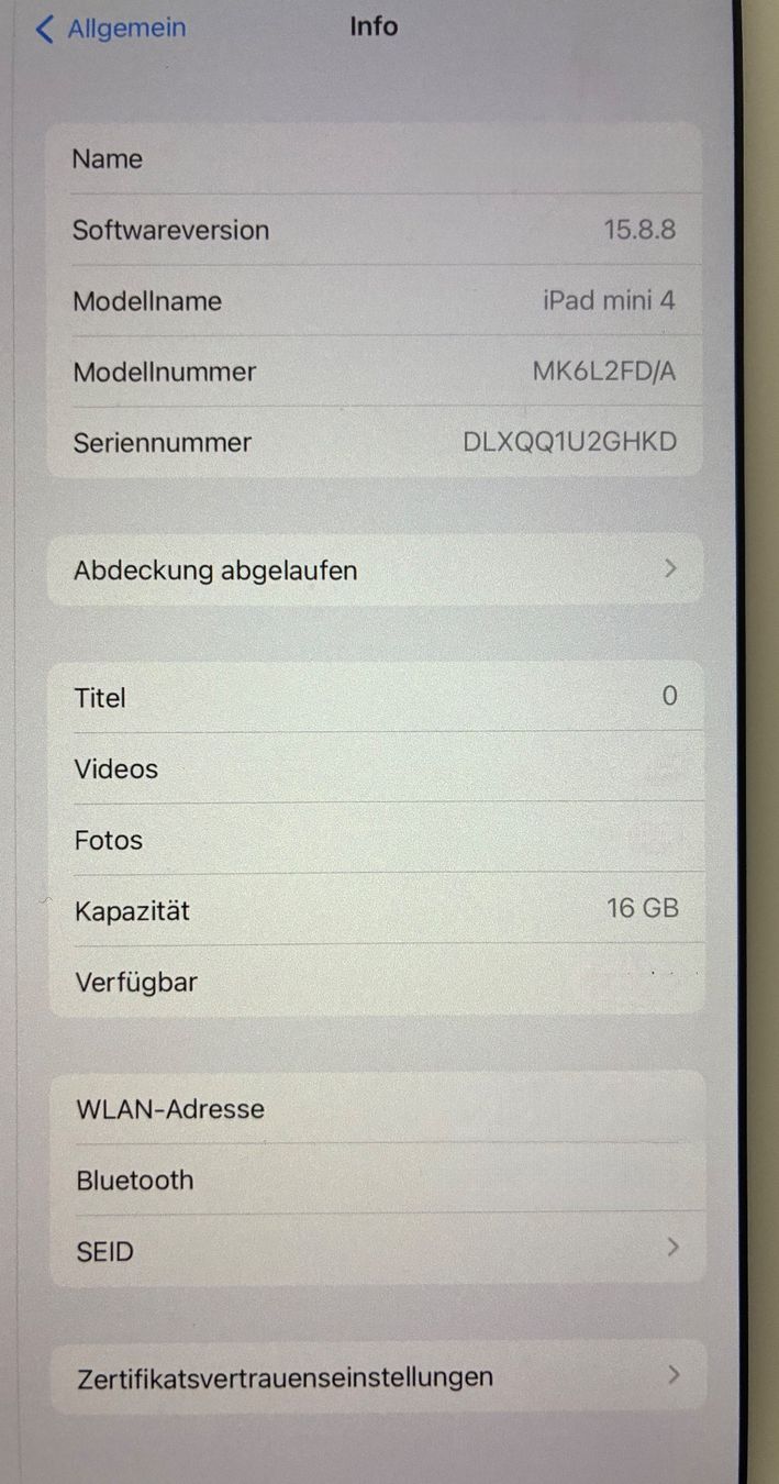 Apple Tablet PC: Ipad mini 4 gold 16GB – Usato da Baden venduto da usewhatyouhave 6