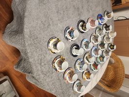 Collection Rare : 25 Tasses Espresso Rosenthal Cupola