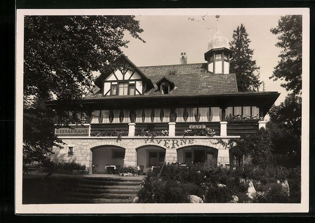 Ansichtskarten: AK St. Imier, Buffet Mont Soleil – Gebraucht aus Berlin von bartko-reher