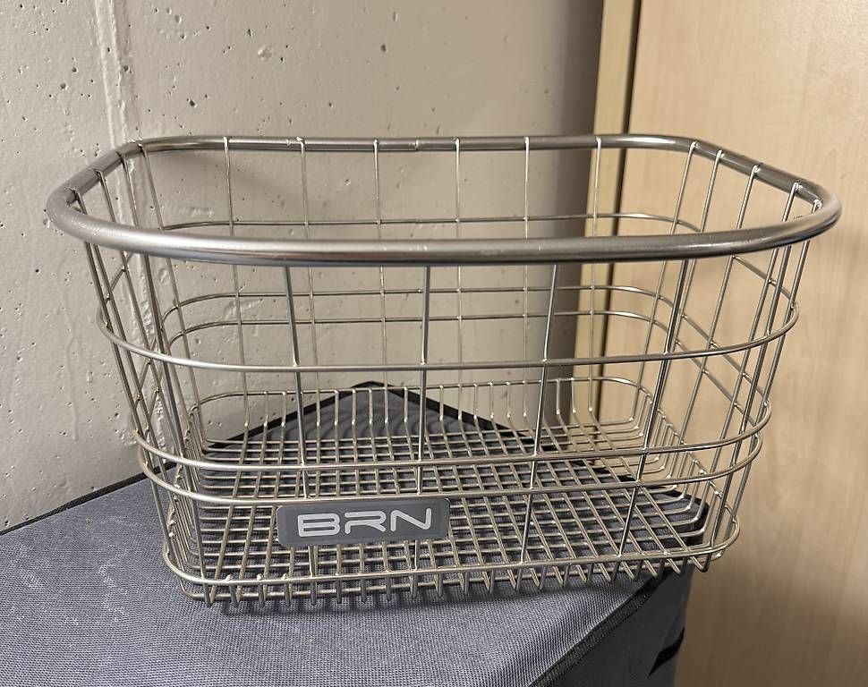 Pezzi di ricambio: Cestino acciaio inox per bicicletta – Usato da Pregassona venduto da sim_m8bm