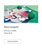Sonderbriefmarke Swiss Crypto Stamp 2.0 - Nora Longatti