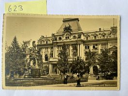 alte Ansichtskarte St. Gallen Bruderbrunnen, 1916