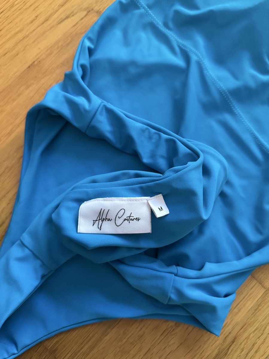 Badekleider & Bikinis: Badeanzug Bikini blau Gr. M Alpha Coutures – Gebraucht aus Wittenbach von Apicel 4