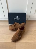 Business Slipper von Navyboot, cognac braun