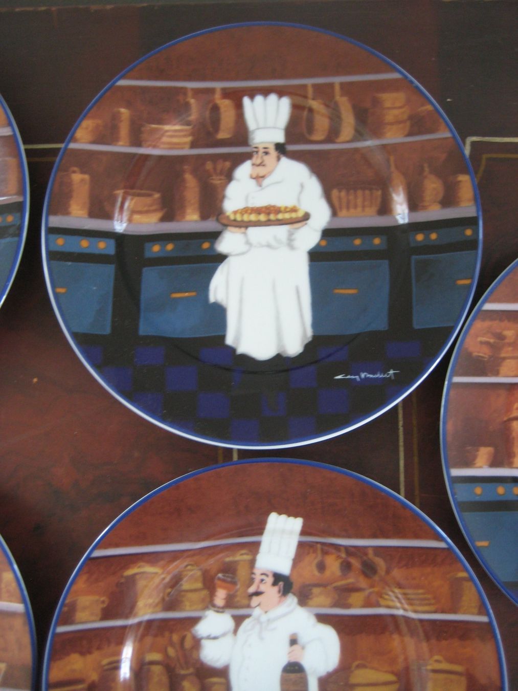 Piatti: 6 tolle Sammelteller von GUY BUFFET – Usato da Madiswil venduto da Mamaro 2