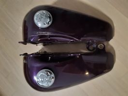 Tank Harley Davidson Softail violett Evo 1340