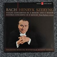 Mercury SR 90466 / Bach / Violin Convertos / Szeryng, Rybar