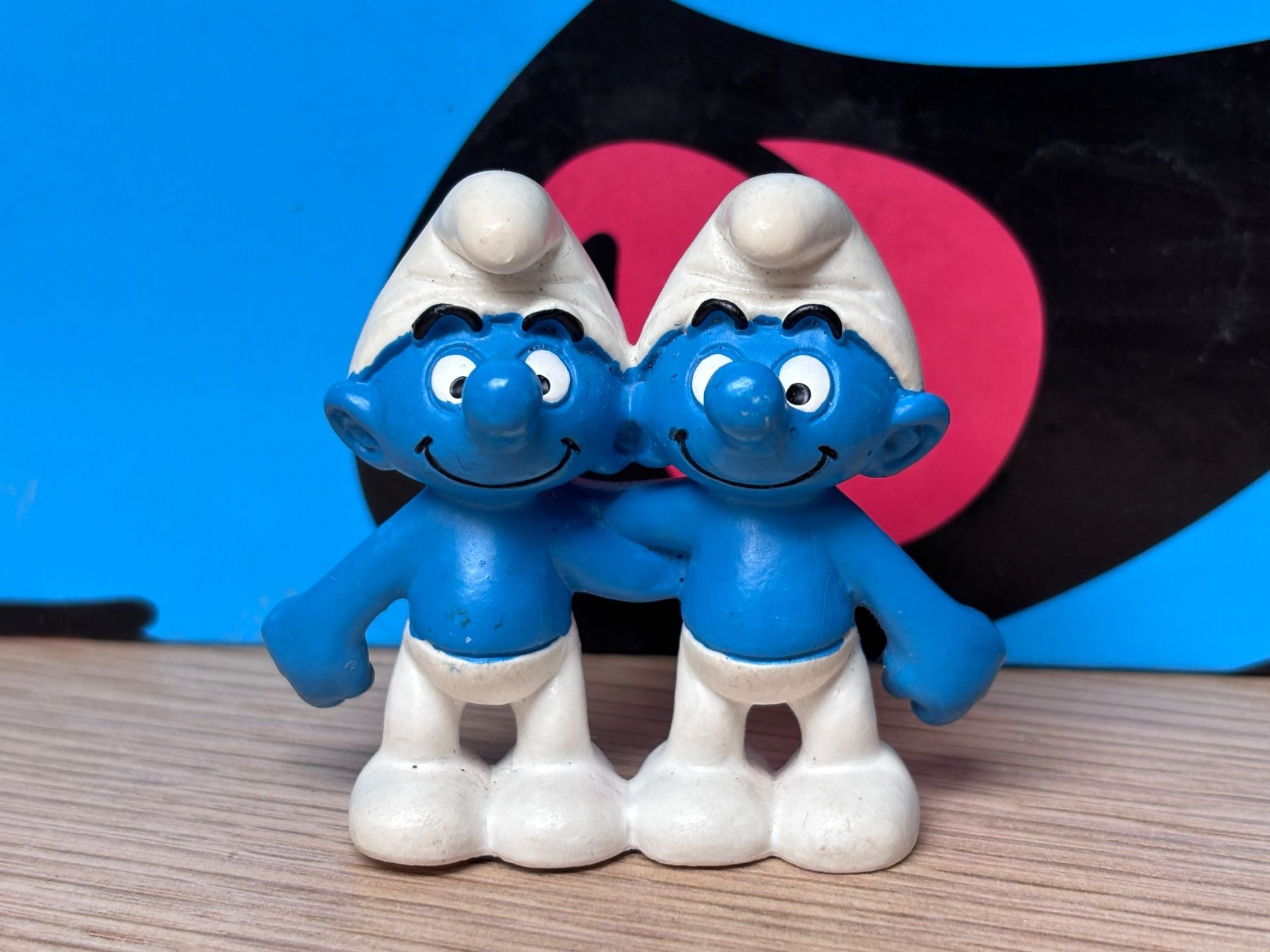 Schleich Statuette: Schlumpf, Sternzeichen Zwilling – Usato da Lyss venduto da Duckszone