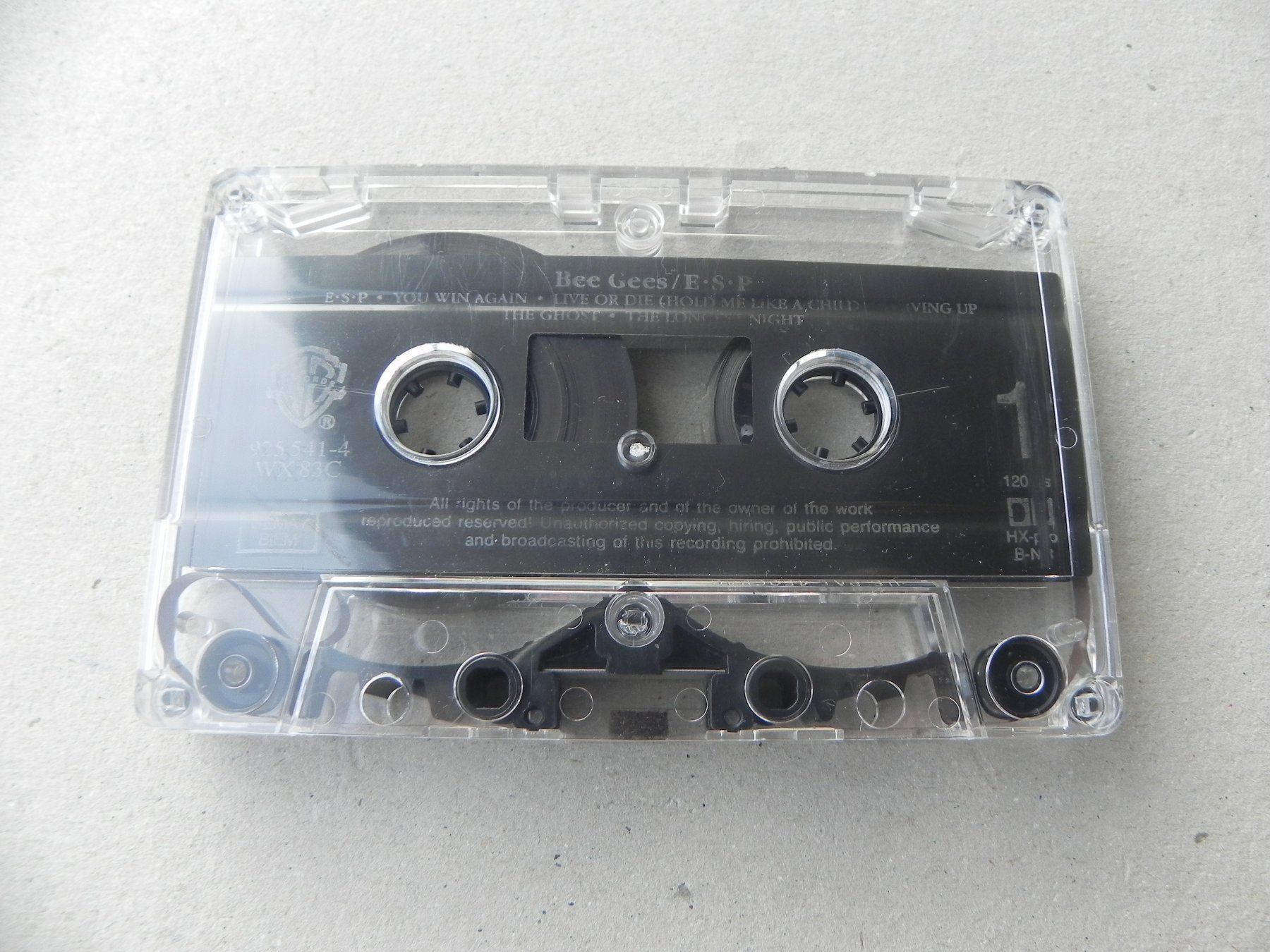 Musicassette: MC brit. Rock Pop Trio Bee Gees 1987 E.S.P – Nuovo e nell'imballaggio originale da Siebnen venduto da krimsie 4