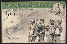 Nyon, Tir Cantonal Vaudois 1906, Schweiz