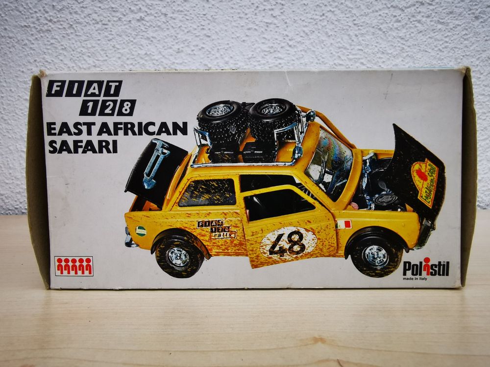 Polistil fiat 128 S7. Safari ech 1/25 - Modélisme