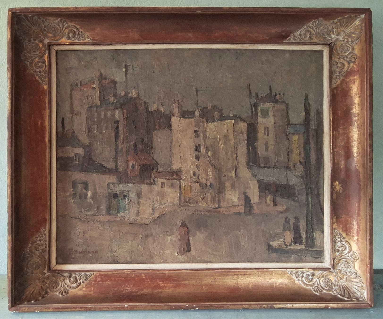 Dipinti: Ölgemälde von Ernst Baumann              1909 -1992 Basel – Usato da Liestal venduto da Abimos