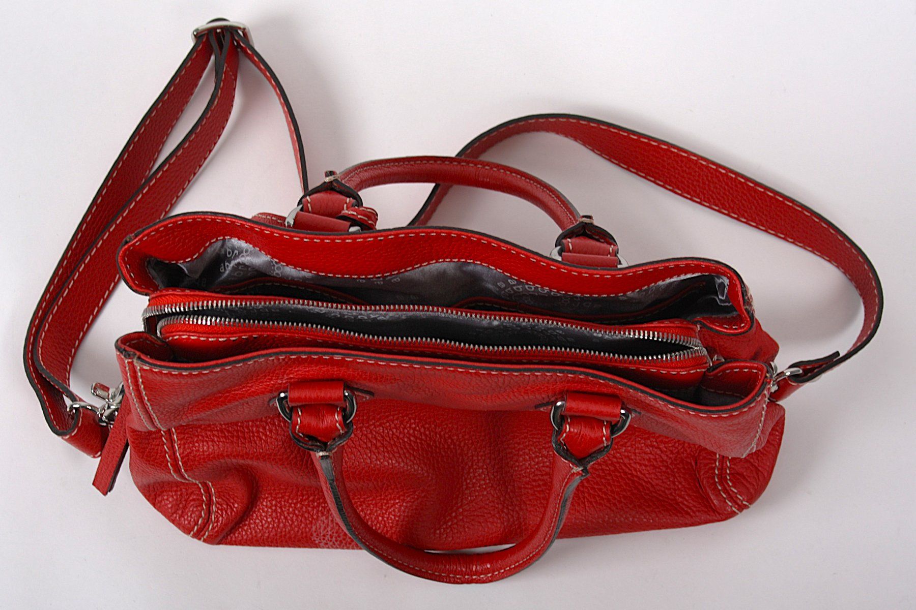 Abro Borse da donna: Leder Handtasche in Rot – Usato da Zollikofen venduto da Restwert_Zollikofen 2