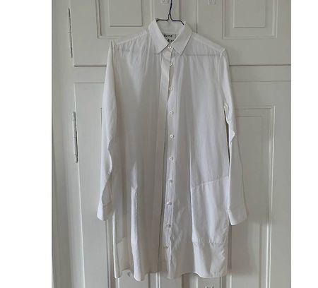 Lange Hemdbluse ACNE STUDIOS Gr 34 sehr guter Zustand