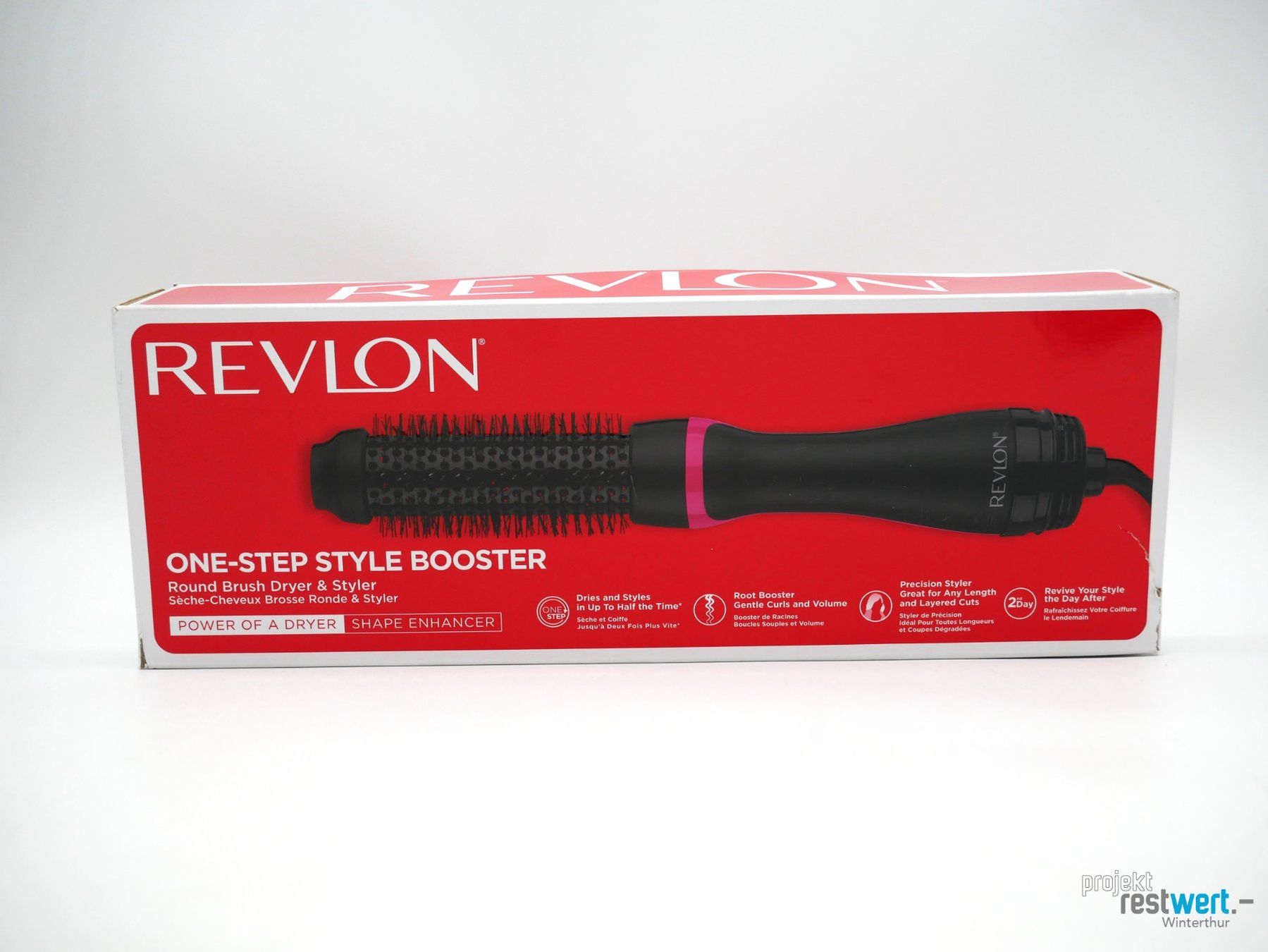 Revlon Sèche-cheveux: REVLON One-Step Style Booster Warmluftbürste – Neuf avec emballage d'origine à Winterthur par Restwert_Winterthur 3