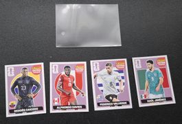 Panini Extra Sticker Caicedo,A. Davies,Valverde,Raul Jimerez