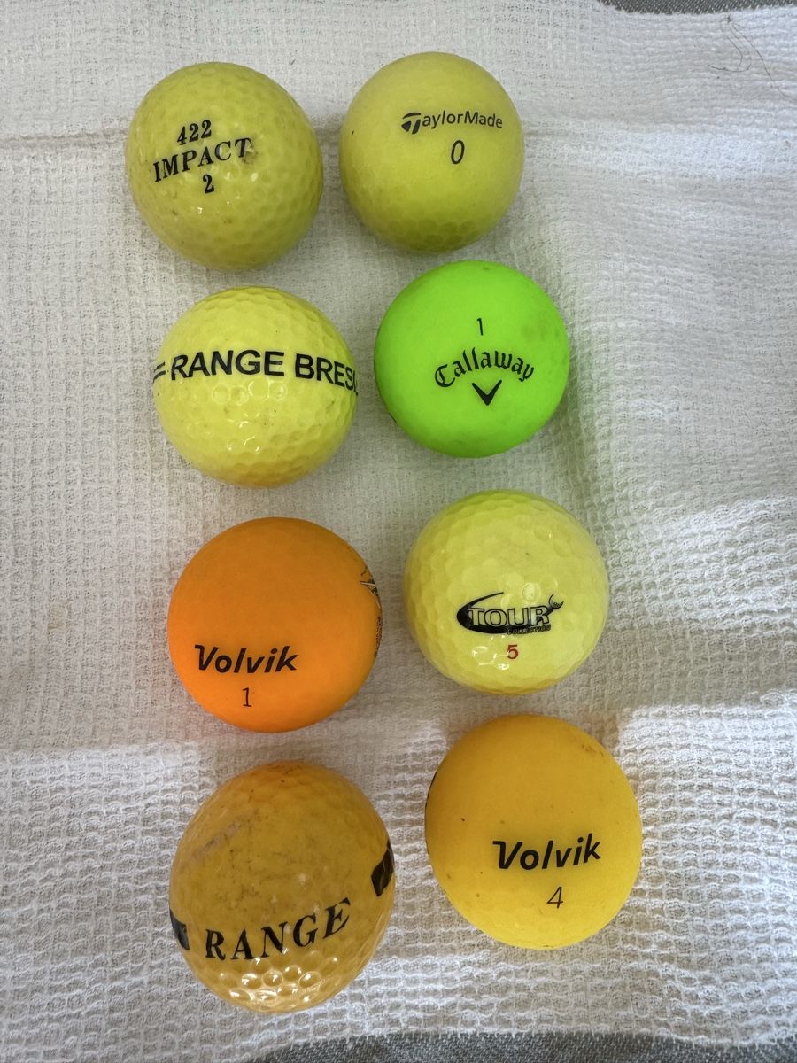 Palloni: Golfbälle Set 8 Stk. Mix Marken gebraucht – Usato da Zürich venduto da Flo021000