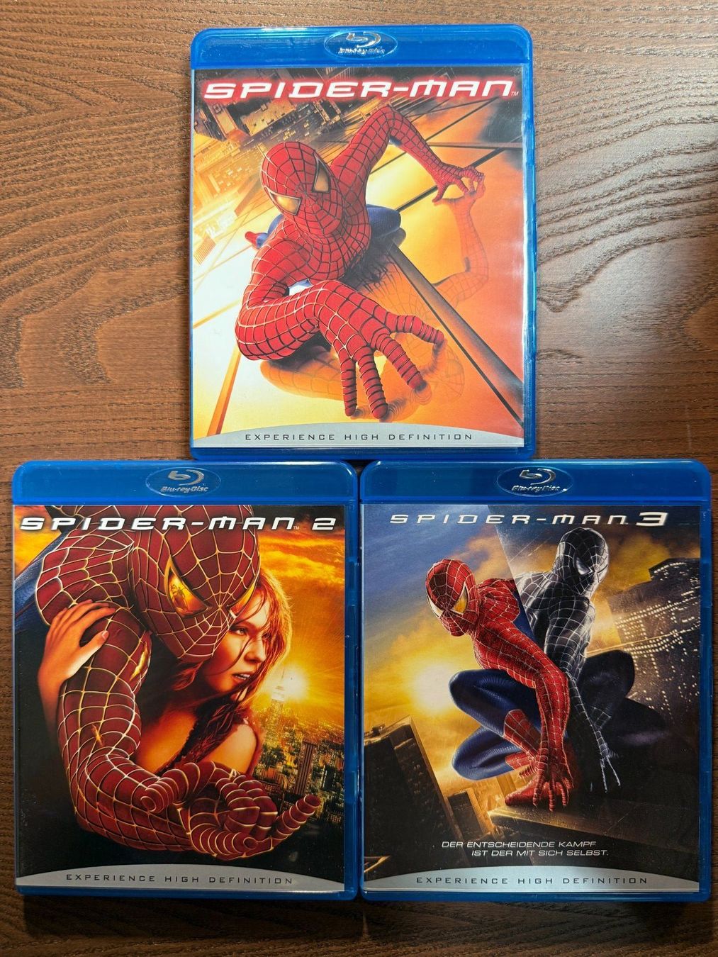 Tutti i DVDs: Spider Man - Trilogie – Usato da Zürich venduto da Blu-ray_ZH